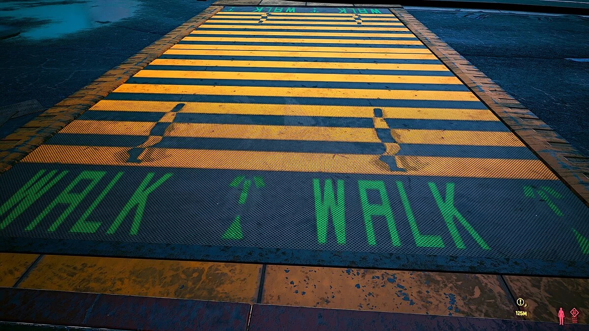 Cyberpunk 2077 — Marche simple