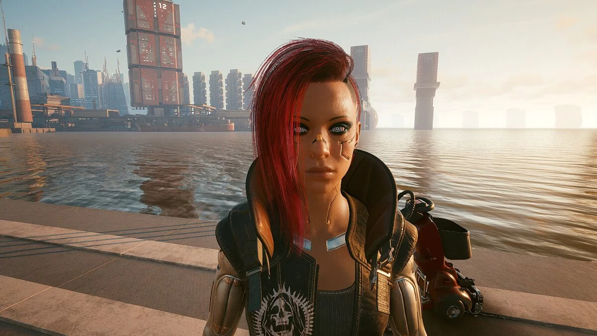 Cyberpunk 2077 — Ojos como en el anime "Naruto"