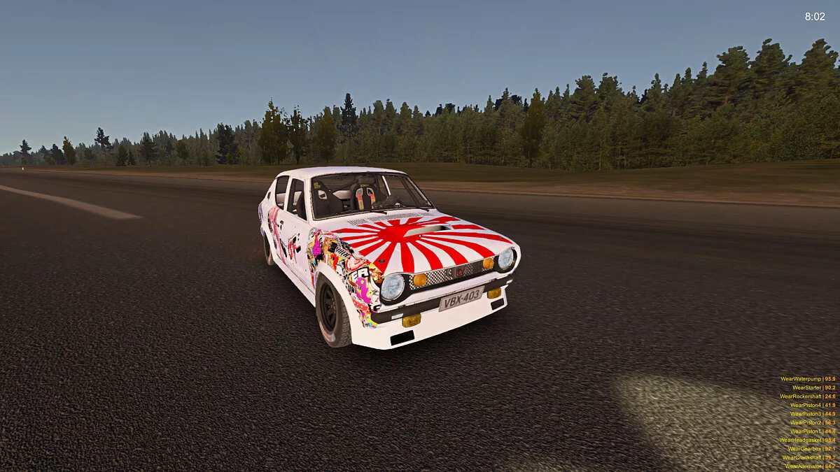 JDM DRIFT vinil za Satsumo