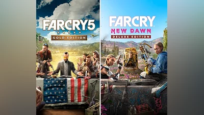 Far Cry 5 Gold Edition + Far Cry New Dawn Deluxe Edition Ultimate Bundle PS4/PS5 Account